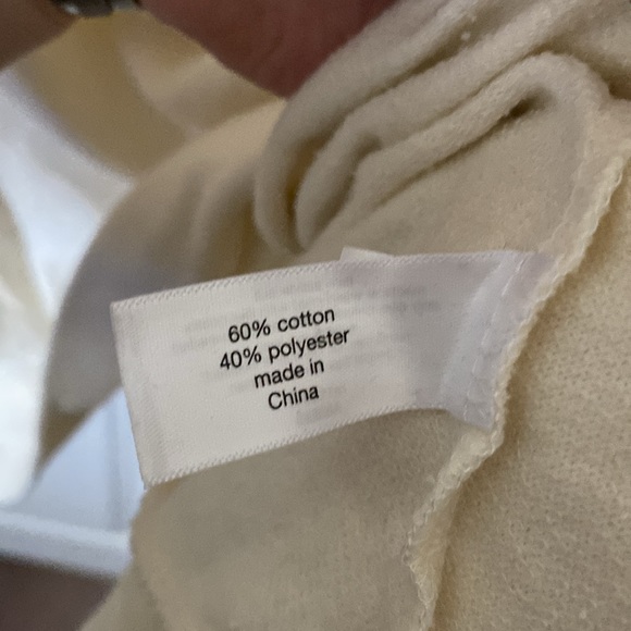 Disney Minnie Mouse Cream Autumn Fall Crewneck Lightweight Sweatshirt Size 26/28 - Picture 4 of 7